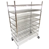 Carrello panetteria per raffreddare il pane 122x61x175 | Ultra