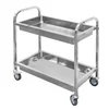 Carrello Ristorazione Cameriere 850x450x900mm 2-półki Acciaio Inox