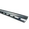 Carril DIN omega para fusibles 35mm perforado 1 metro acero galvanizado