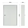 Caseta cheie S64 cheie 450x300x80mm gri deschis