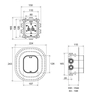 Cassete R-BOX para torneira oculta Ravak R-box Vari X070139