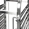 Catering trolley for transporting GN containers 38x55x95 stainless steel