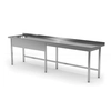 Cateringbord i rustfrit stål med vask 230x60x85 Polgast 211236-6