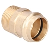 Adapter nipple, external thread,28x1 bronze B Press