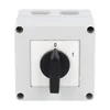 Switch 25A 7.5kw 0-1 ON-OFF 3 poly IP65 with industrial cam applied cassette