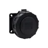 Industrial panel socket, straight 32A/3P 200V-250V /FE/ IP67 black F7.0154