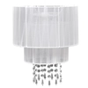 Ceiling Chandelier, crystal chandelier, white