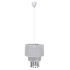 Ceiling Chandelier, crystal chandelier, white