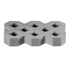 Certus gray openwork board 60x40x10 cm