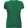 Cerva SURMA dámské tričko s krátkým rukávem - Zelená Velikost: S