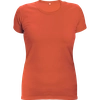Cerva SURMA women's t-shirt with short sleeves - Dark orange Size: XS