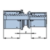 červená bradavka M1 c/z vody PN10 63x50 DRL