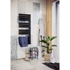 WARP S bathroom radiator 850 x 500 Black Soft TERMA