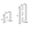 Channel plate PZC100