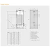 CHAUFFE-EAU CHAUDE ECOUNIT F 300-1C AVEC CHAUFFAGE POUR POMPES À CHALEUR JUSQU'À 12KW