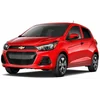 Chevrolet Spark - Bandes de calandre chromées, calandre chromée, réglage du pare-chocs