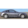 Chrysler Crossfire - Listwy CHROM na drzwi boczne dekoracyjne chromowane