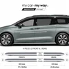 CHRYSLER PACIFICA 2017-22 - CHROME dveřní lišty