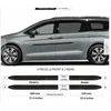 Chrysler PACIFICA - BLACK Side Door Moldings