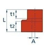 Χυτοσίδηρος μειωτήρας SML εκκεντρικός200x150 (γκρι χυτοσίδηρος χωρίς πρίζες)