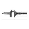 Cigüeñal Rato motor RV450 13300-Z0N0110-00A0