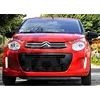 Citroën C1 - Bandes chromées sur la calandre Tuning de pare-chocs factice chromé