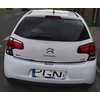 Citroen C3 II 08- CHROME LIST na poklope 45MM