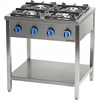 Cocina de gas 4-Palnikowa 22.5 kW Gas envasado Stalgast 979523