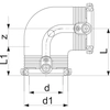 Codo de electrofusión 90ST.DN32 PE100, SDR11, PN10 gaz/PN16 agua