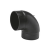 Codo PEHD 200/90 segmentario SDR26 S12.5, negro, QS (Transmisión rápida)