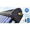 Colector de tubo de vacío solar AAA SOL-30T con construcción