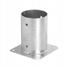 COLUMN BASE SCREWED ROUND ANCHOR 80 x 150