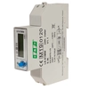 Compteur monophasé de consommation d'énergie active et réactive, Modbus RTU, multitarif.