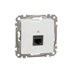 Computer socket RJ45 kat.5e UTP, white SEDNA DESIGN