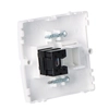 Computer socket RJ45 Single BMF51.02/11 Basic white module