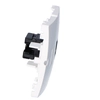 Computeraansluiting RJ45 Enkel BMF51.02/11 Basis witte module