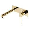 Concealed washbasin tap with spout Corsan Lugo gold CMB7515GL