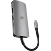 Concentrador Xtorm XC004 4-w-1 con USB-C y USB 3.0 y Ethernet