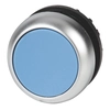 Conduire M22-DR-B bouton plat bleu sans retour