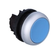 Conduire M22-DR-B bouton plat bleu sans retour