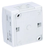 conector 1-biegunowy, escalera, montaje en superficie,IP55, gris, AQUANT