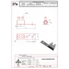 CONECTOR BEDNERKA DE CONTROL DE PROTECȚIE LA TRASNET - SARMA DE OȚEL ZINCAT FI 12