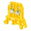 Conector de carril roscado ZUG-G2,5, amarillo