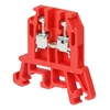 Conector de carril roscado ZUG-G2,5, Rojo