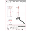 Conector de control y tensión para protección contra rayos, acero galvanizado