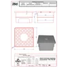 Conector de controle de proteção contra raios, caixa de parede 170x170x100