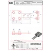 CONECTOR DE PROTEÇÃO CONTRA RAIOS AÇO GALVANIZADO 4 x M8