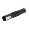 Conector flexible ZCL UV, resistente a los rayos UV 28 negro, paquete = 100 uds.