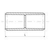 Conector livre de halogênio resistente a UV 0216E HF FB (preto)