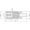 Conector MC4 LAPP EPIC SOLAR 4 F (fêmea, 4-6 mm)